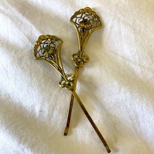 Vintage French hair pins